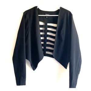 Torrid crop jacket